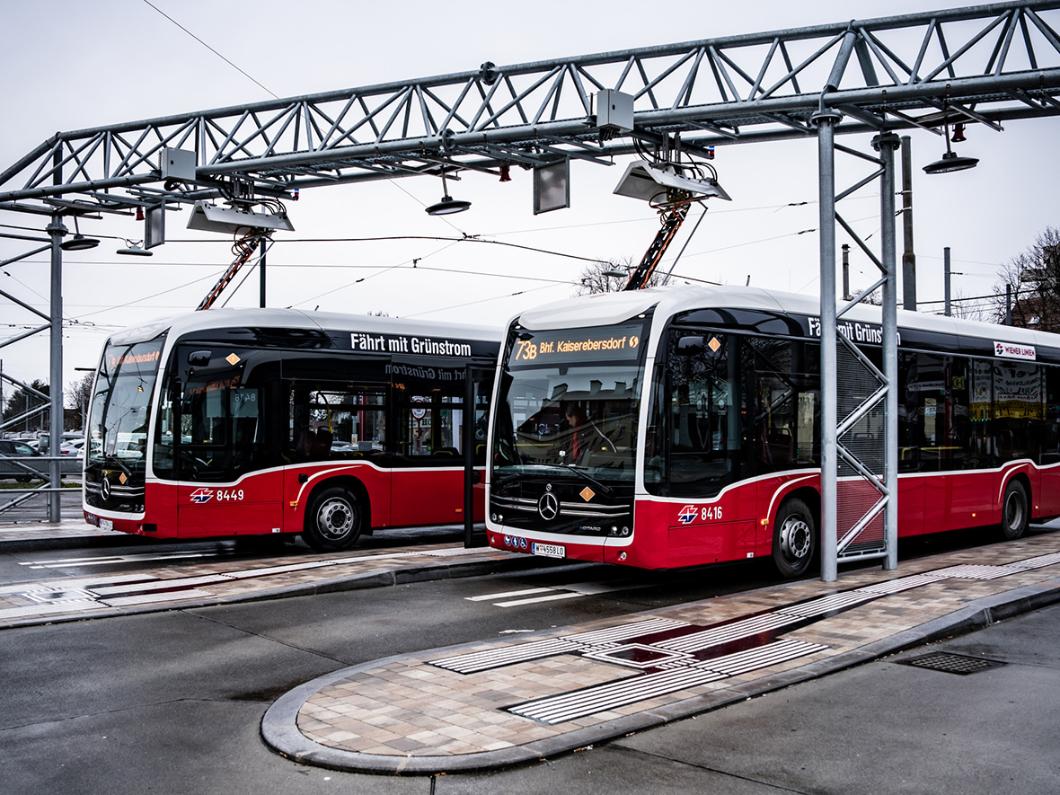 Neue E-Bus-Linie 73B: Wiener Linien bauen emissionsfreies Busangebot in Simmering weiter aus - Wiener Linien