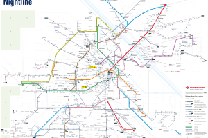 Netzplan Nachtlinien