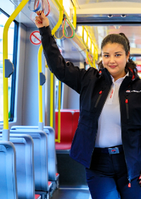 Angelica Castillo, Senior Ausbilderin Straßenbahn