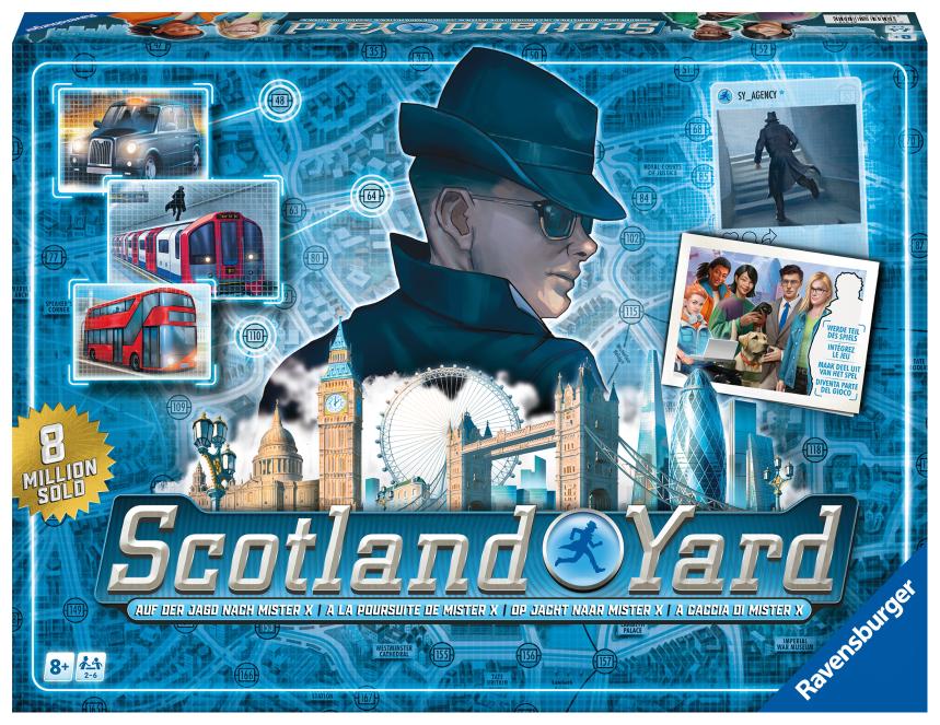 Produktabbildung: Gesellschaftsspiel Scotland Yard