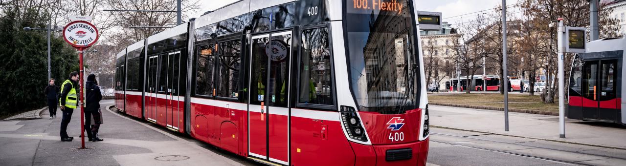 Flexity-Straßenbahn